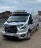 Black Roof Bar + Spots + LEDs For Ford Transit MK9 2021+ Medium High