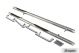 Side Bars + 3 Step Pad For Ford Transit Tourneo Custom LWB 2018 - 2023