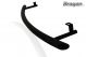 Front Spoiler Bar + Slim LEDs For Vauxhall / Opel Vivaro 2002 - 2014 BLACK