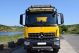 Roof Bar A + Spots x6 + LEDs + Amber Beacons + Air Horns + Clamps For Mercedes Arocs Low - BLACK
