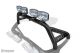 Sport Roll Bar + Spots + Brake Light For Mitsubishi L200 Triton 2005-2015  BLACK