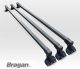 Roof Rack Bars Rail 3 Bar System Steel PVC Van For Renault Trafic 2002 - 2014