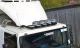 Black Roof Bar B + LED Jumbo Spots + Clamps For Peugeot Boxer 2014+ Low Flat