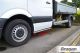 Step Bars + Amber LEDs For 2006 - 2014 Mercedes Sprinter SWB Chassis Cab