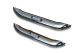 Rear Quarter Bars + Slim LEDs For Volkswagen Amarok 2010 - 2016 - Pair