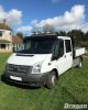 Roof Bar + LEDs For Ford Transit MK7 07 -14 Stainless Steel Spot Lamp Light Bar