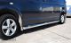 Side Bars + Pads + White LEDs For VW T6 Transporter Caravelle 2015-2022 SWB