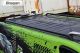 To Fit 2014+ Mercedes Vito / Viano ELWB Steel Roof Rack Rails Matte Black