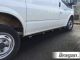 Black Side Bars + Amber LEDs For Ford Transit MK7 SWB 2007 - 2014