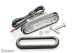 12 / 24v Amber Flush Fitting LED Marker Light