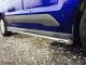 Chrome Stainless Steel Side Bars + Amber LEDs For Ford Transit Tourneo Connect LWB 2014-2024