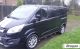 Black Side Bars + Amber LEDs For Ford Transit Tourneo Custom LWB 2013 - 2018