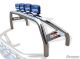Roll Bar + Blue Jumbo Spots For Volkswagen Amarok 2016 - 2023