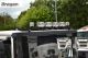 Roof Light Bar - BLACK + LEDs + Jumbo Spots x4 + Amber Beacons For Scania New Generation P, G & XT Series