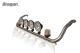 To Fit Scania P, G, R, 6 Series 2009+ Topline Roof Bar + Flush LEDs + 9" Round Spots x4 + Clear Beacon x2