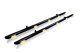 Black Side Bars + Amber LEDs For Ford Transit Tourneo Custom SWB 2018 - 2023