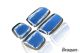 To Fit 2013+ DAF XF 106 Stainless Steel Chrome Mirror Cover x4