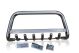 Chrome Stainless Steel Bull Bar For Citroen Berlingo 2019+ Detachable Name Plate