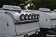 Roof Light Bar - Type C + Flush LEDs x7 + Round Black Spots x6 For DAF XF 106 2013+ Super Space Cab 