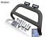 Bull Bar + 6.6" LED Bar For Nissan Navara D23/NP300 2016+ Abar EU EC Approved -BLACK