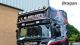 To Fit 2009+ Scania P, G, R, 6 Series Highline Roof Light Bar + Jumbo Spots x6 + Amber Lens Beacon x2