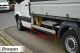 Side Bars For MAN TGE 2017+ SWB Chassis Cab - BLACK