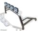 To Fit 2012 - 2016 Isuzu D Max Rodeo Sport Roll Bar + Blue Jumbo Spots