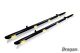 Black Side Bars + Amber LEDs For Mercedes Vito Viano SWB LWB 2004 - 2014