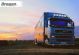 Roof Light Bar - BLACK + LEDs + Round Black Spots For Volvo FMX 2013 - 2021 Day / Standard Low Cab