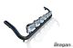 To Fit Pre 2015 MAN TGX XLX Cab Front Roof Light Bar Black Steel - Type B + Rectangle Spots