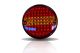 1x 12 / 24v LED Rear Hamburger Tail Light Type B