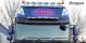Roof Visor Spot Light Lamp Bar + LED For Renault Midlum Cab Stainless Steel