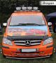Roof Bar B + Jumbo Spots + LEDs For Mercedes Vito Viano 2004 - 2014
