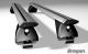 To Fit 2018+ Vauxhall Grandland X Aluminium Cross Bars for Integrated Roof Solid Rails