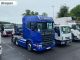 Roof Bar + Flush LEDs + Rectangle Spots x4 + Clear Beacons x2 For Scania P G R 6 Series 2009+ Topline