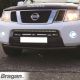 Front Spoiler Bar For Nissan Navara D40 2005 - 2010 BLACK