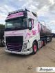 Roof Light Bar - BLACK + LEDs + Jumbo Spots + Clear Beacons For Volvo FH Series 2 & 3 Low / Standard Sleeper Cab