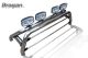 Rollbar + Blue Jumbo Spots + LEDs For Ford Ranger 2012- 2016