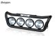 Grill Light Bar D + Step Pad + Side LEDs For MAN TGX - BLACK