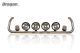 To Fit Scania P,G,R,Series Pre 2009 Topline Roof Light Bar + LEDs + Round Spot Lamps x4 + Beacons x2