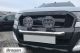 Front Bumper Bar + Plate Holder + 7in Round LED Spots For Ford Ranger 2016-2023