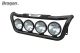 Grill Light Bar Type D - BLACK + Step Pad + Side LEDs For Renault Midlum