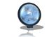 12v 24v 9" BLACK Round Driving Spot Light with LED Parking Bulb