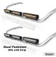 Roof Bar + 17" Night Blazer LED Spot Bars x3 For Scania New Generation R & S Series 2017+ Normal Cab