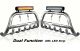 Bull Bar + 17" Night Blazer Dual Row LED Light Bar For Peugeot Partner Rifter 2024+ Detachable Name Plate
