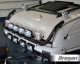 Roof Bar + LEDs + Spots + Beacons For Mercedes Actros MP5 2019+ Big Space Cab - BLACK
