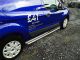 Chrome Stainless Steel Side Bars + White LEDs For Ford Transit Tourneo Connect SWB 2014-2024