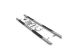Chrome Stainless Steel Side Bars + 4 Step Pads For Citroen Berlingo 2019+ Van