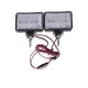 24v Clear Lens LED Strobe Flashing Lights Beacons For Lorry Trucks Car