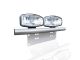 Number Plate Light Bar + 9" Jumbo Spot Light For Renault Trafic 2014 - 2022